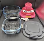 Air Fryer modulaire en verre Ninja CRISPi Cerise FN101EUDR  Édition limitée - Image 8