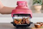 Air Fryer modulaire en verre Ninja CRISPi Cerise FN101EUDR  Édition limitée - Image 6
